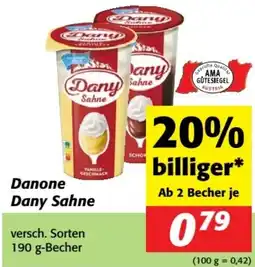 Nah&Frisch Danone Dany Sahne Angebot