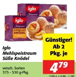 Nah&Frisch Iglo Mehlspeistraum Süße Knödel Angebot