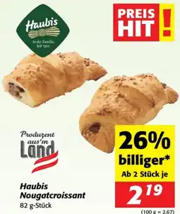 Nah&Frisch Haubis Nougatcroissant Angebot