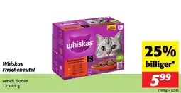 Nah&Frisch Whiskas Frischebeutel Angebot