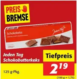Nah&Frisch Jeden Tag Schokobutterkeks Angebot