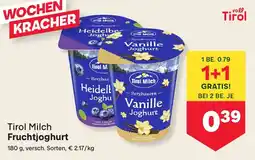MPreis Tirol Milch Fruchtjoghurt Angebot