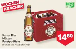 MPreis Kaiser Bier Märzen Fasstyp Kiste Angebot