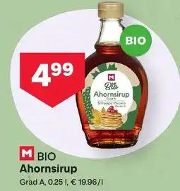 MPreis Bio Ahornsirup Angebot