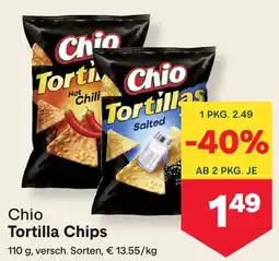 MPreis Chio Tortilla Chips Angebot