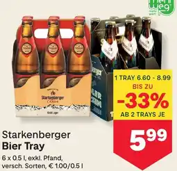 MPreis Starkenberger Bier Tray Angebot