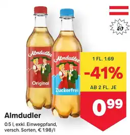 MPreis Almdudler Angebot