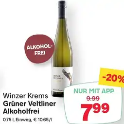 MPreis Winzer Krems Grüner Veltliner Alkoholfrei Angebot