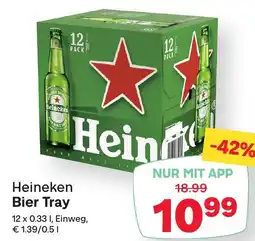 MPreis Heineken Bier Tray Angebot