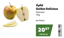 Eurogast Grissemann Äpfel Golden Delicious Angebot