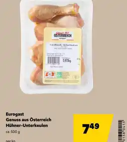 Eurogast Grissemann Eurogast Genuss aus Österreich Hühner-Unterkeulen Angebot