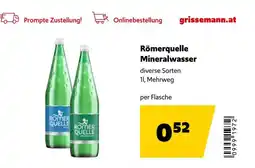 Eurogast Grissemann Römerquelle Mineralwasser Angebot