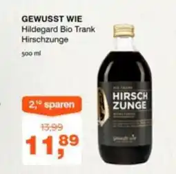 Prokopp Hildegard Bio Trank Hirschzunge Angebot