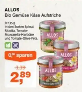 Bio Gemüse Käse Aufstriche