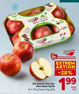 Billa Da komm’ ich her! Mini Gala Äpfel Angebot