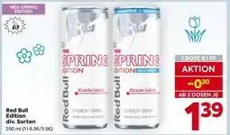 Billa Red Bull Edition div. Sorten Angebot