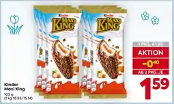 Billa Kinder Maxi King Angebot