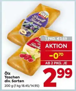 Billa Ölz Taschen div. Sorten Angebot