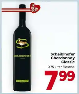 Billa Scheiblhofer Chardonnay Classic Angebot