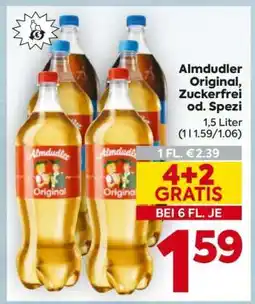 Billa Almdudler Original, Zuckerfrei od. Spezi Angebot