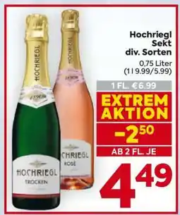 Billa Hochriegl Sekt div. Sorten Angebot