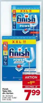 Billa Finish Tabs XXL div. Sorten Angebot