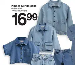 Zeeman Kinder-Denimjacke Angebot