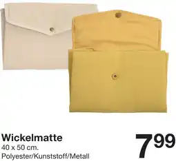 Zeeman Wickelmatte Angebot