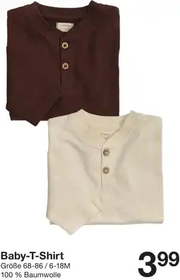 Zeeman Baby-T-Shirt Angebot