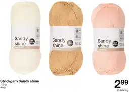 Zeeman Strickgarn sandy shine Angebot