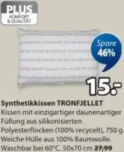 JYSK Synthetikkissen tronfjellet Angebot