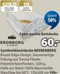 JYSK Synthetikbettdecke BEERENBERG Angebot