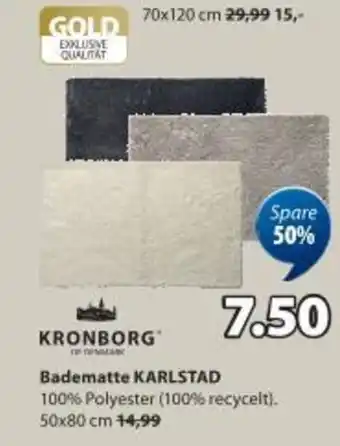 JYSK Badematte karlstad Angebot