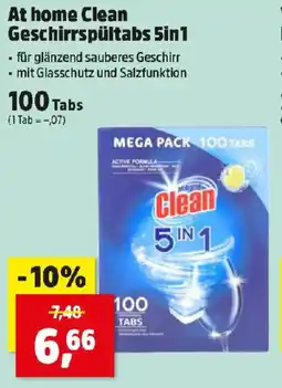 Thomas Philipps At home Clean Geschirrspültabs 5in1 Angebot