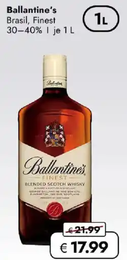 Travel FREE Ballantines Angebot