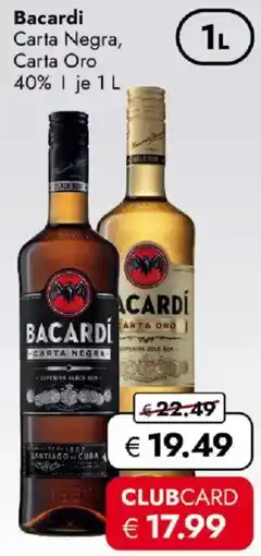 Travel FREE Bacardi Angebot