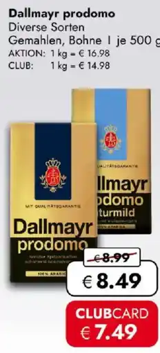 Travel FREE Dallmayr prodomo Angebot