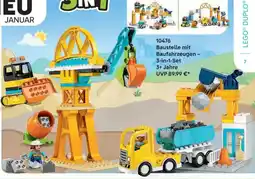 Lego Baustelle mit Baufahrzeugen Angebot