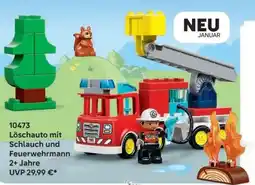 Lego Löschauto mit Schlauch und Feuerwehrmann Angebot