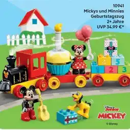 Lego Mickys und Minnies Geburtstagszug Angebot