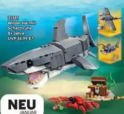 Lego Wilder Hai mit Schatztruhe Angebot