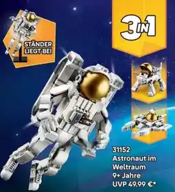 Lego Astronaut im Weltraum Angebot