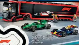 Lego F1 Transporter mit RB20 & AMR24 F1 Rennautos Angebot