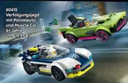 Lego Verfolgungsjagd mit Polizeiauto und Muscle Car Angebot