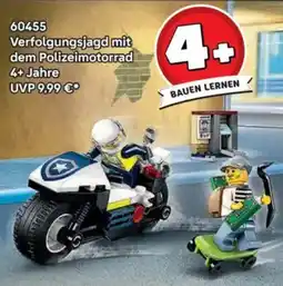 Lego Verfolgungsjagd mit dem Polizeimotorrad Angebot