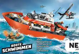 Lego Rettungsboot der Küstenwache mit Hubschrauber Angebot