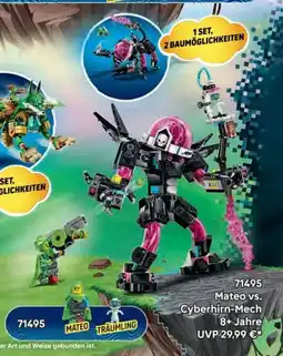 Lego Mateo vs. Cyberhirn-Mech Angebot