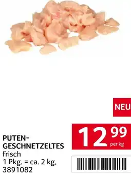 Transgourmet Puten- geschnetzeltes Angebot