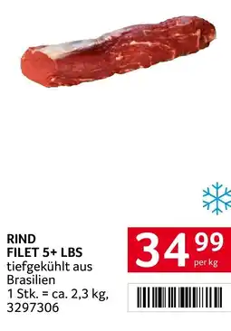 Transgourmet Rind filet 5+ lbs Angebot