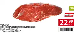 Transgourmet Vonatur bio bergweiderind schulter dick Angebot